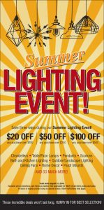 Summer Lighting Sale