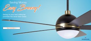 Indoor and Outdoor Ceiling Fan Specials