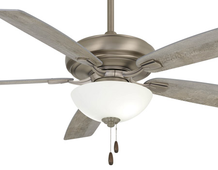 Watt li LED Collection 60” Ceiling Fan in Burnished Nickel 9283850