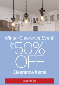 Winter Lighting Clearance Event