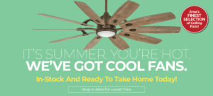 Summer Ceiling Fan Sale