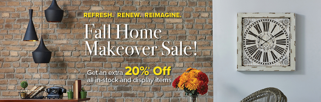 Fall Makeover Over2 Lighting and Fan Sale