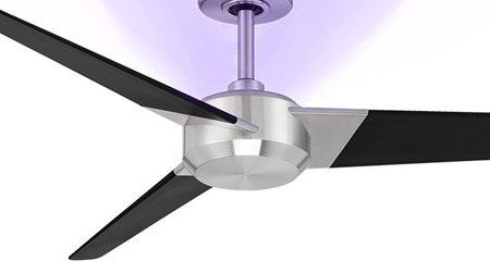 Ultra Collection 54” 3-Blade Ceiling Fan in Matte Black 54” 3-Blade Ceiling Fan in Matte White 54” 3-Blade Ceiling Fan in Matte Black/Brushed Nickel Modern Forms FR-D2102-54U-MB FR-D2102-54U-BN/MB FR-D2102-54U-MW