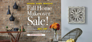 Fall Home Makeover Sale