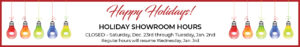Premier Lighting and Home Holiday Hours