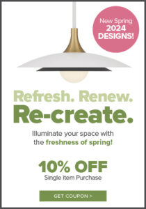 Refresh. Renew. Recreate. Lighting Sale