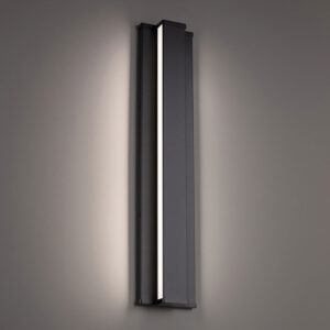 Revels Collection LED Outdoor Wall Sconce in Black with Acrylic Diffuser and Color Temperature Adjustability WAC Lighting WS-W13324-30-BK