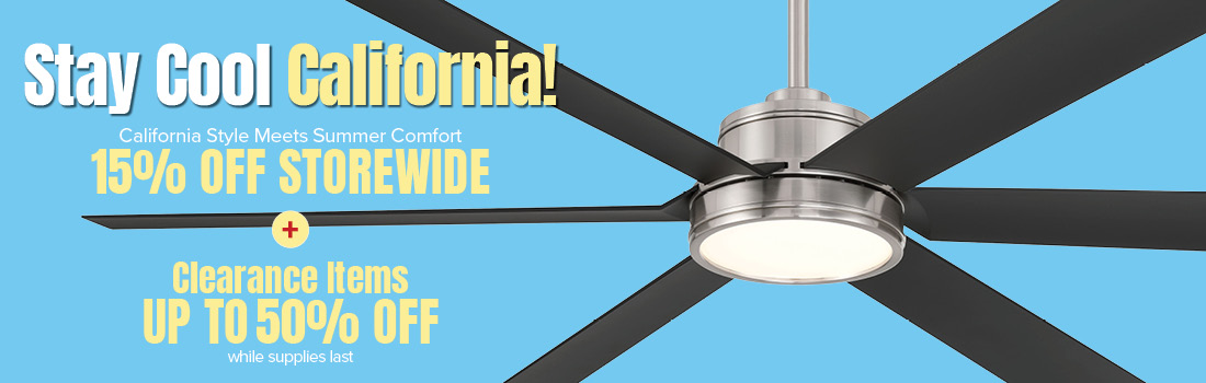 Lighting and Fan Sale